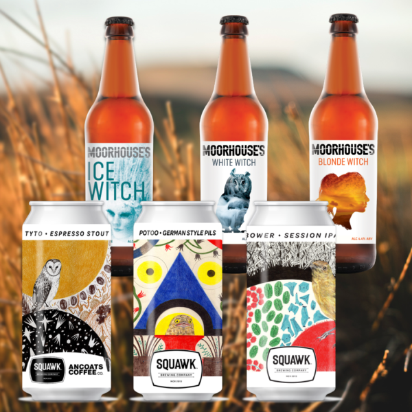 Squawk x Moorhouse's Mixed Beer Bundle